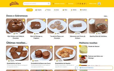 Site de Aquela Receita